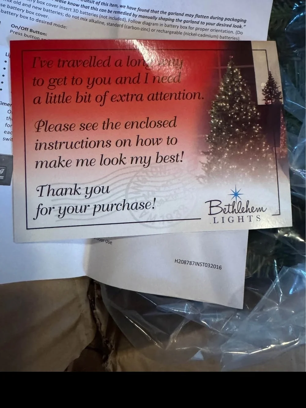 Bethlehem Lights home accents